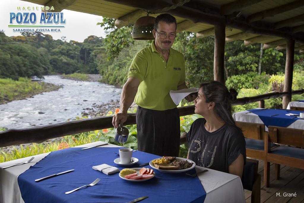 Hacienda Pozo Azul Hotel Sarapiquí Eksteriør billede